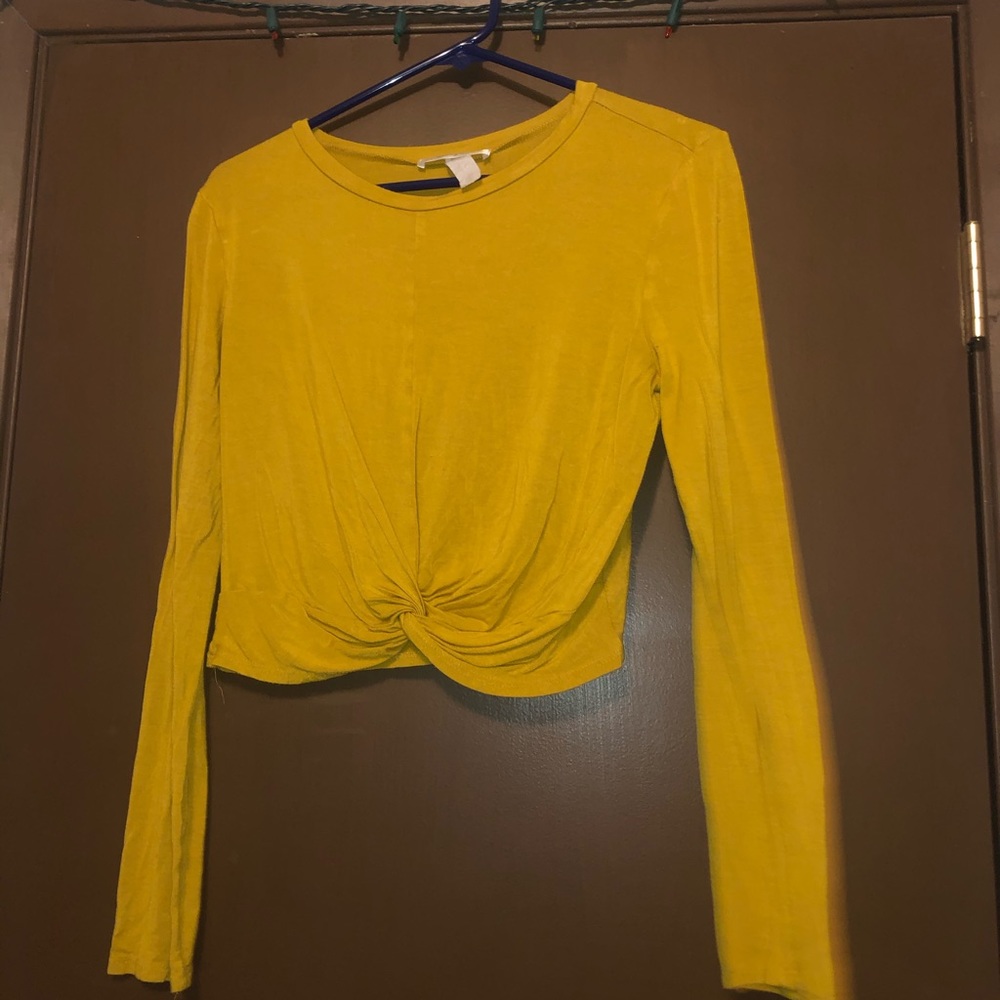 Long Sleeve Crop Top